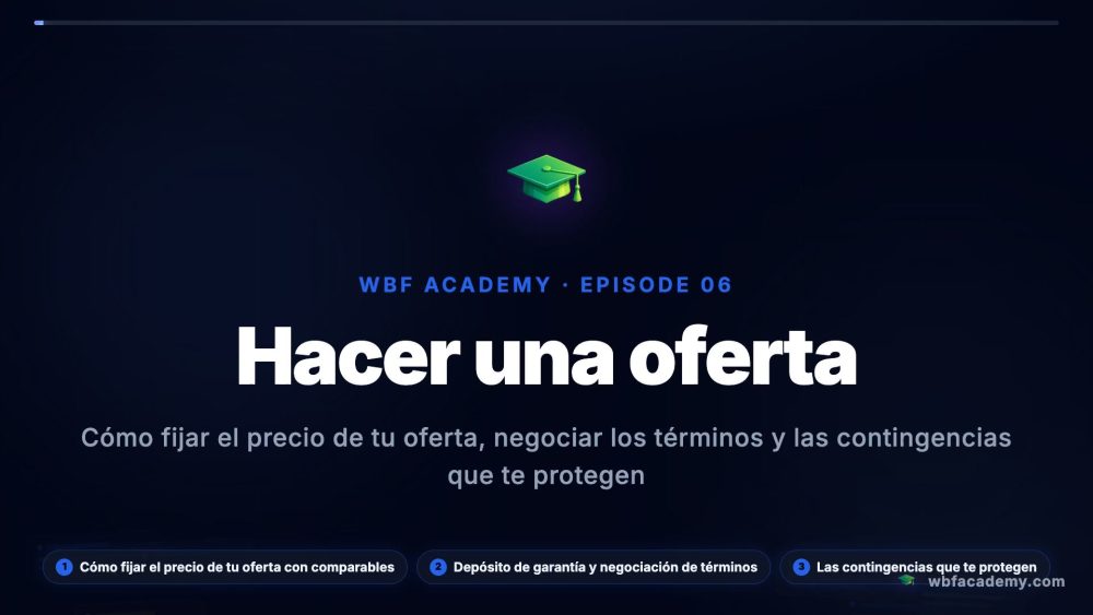 Hacer una oferta