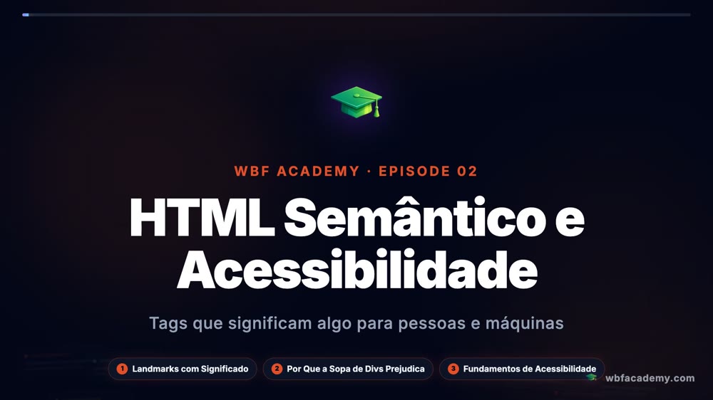 HTML Semântico e Acessibilidade