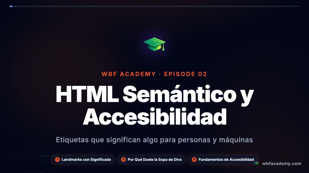 HTML Semántico y Accesibilidad