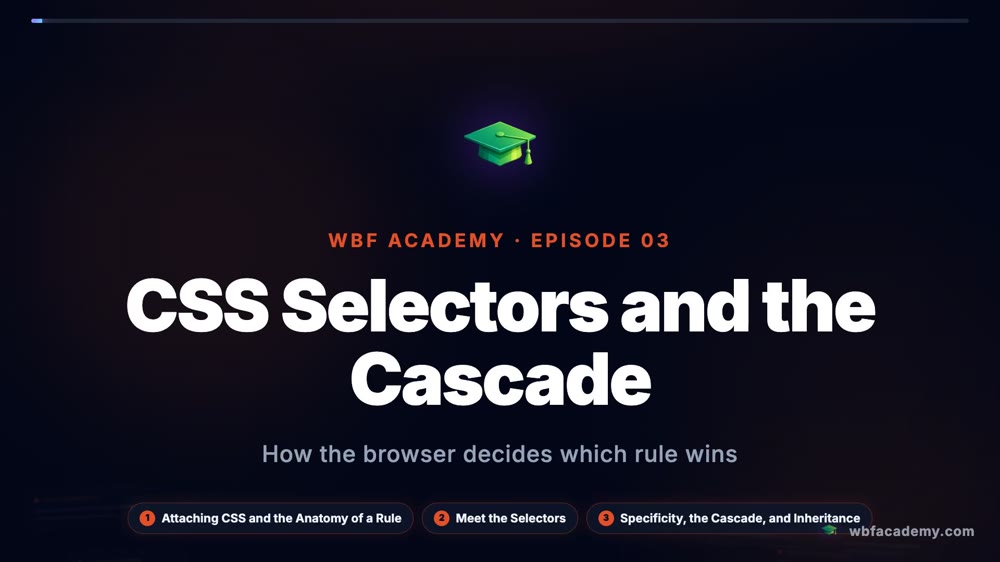 CSS Selectors and the Cascade