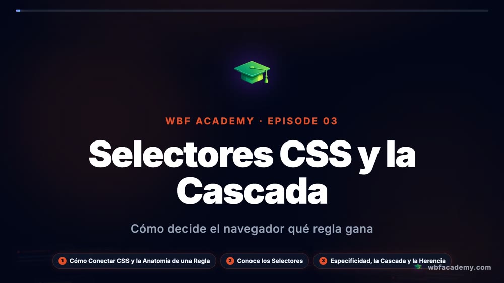 Selectores CSS y la Cascada