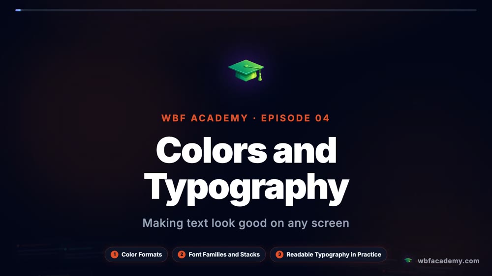 Colors and Typography