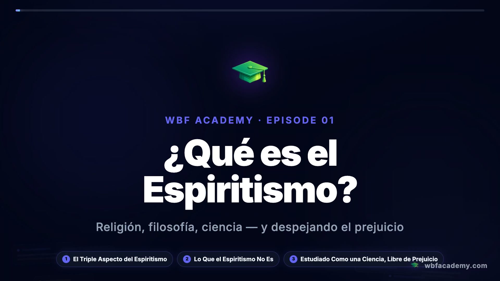 ¿Qué es el Espiritismo?
