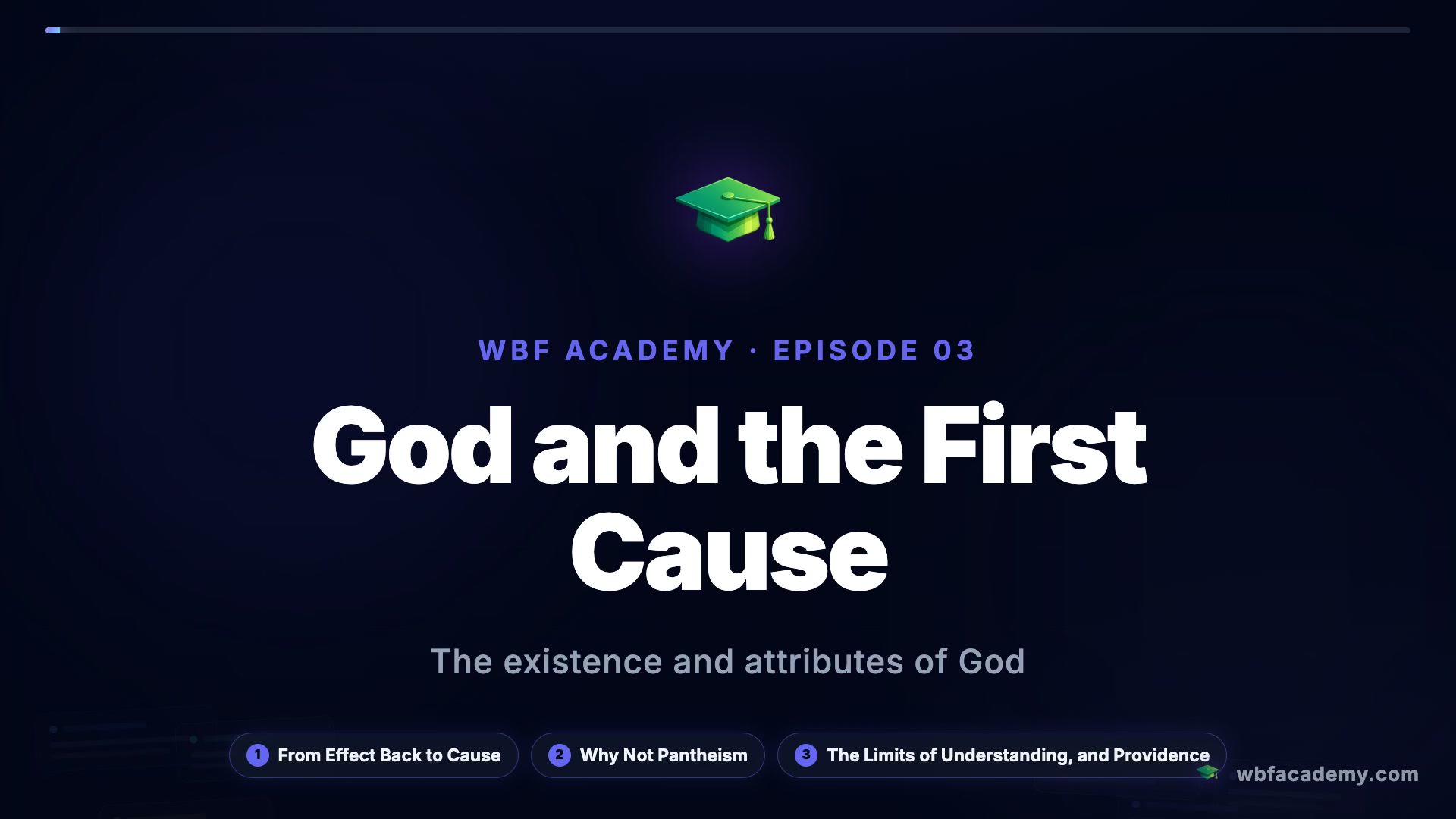 God and the First Cause
