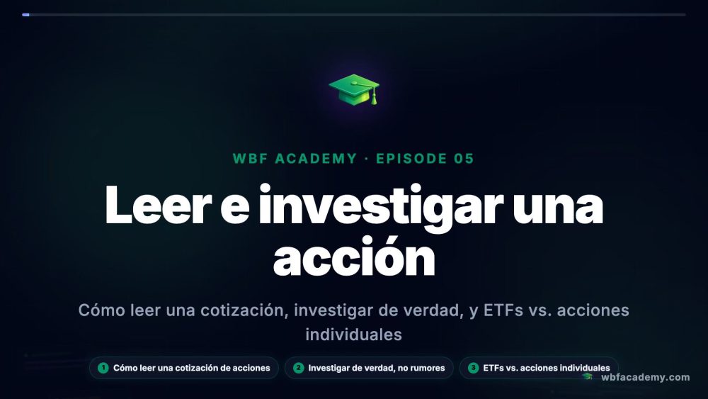 Leer e investigar una acción