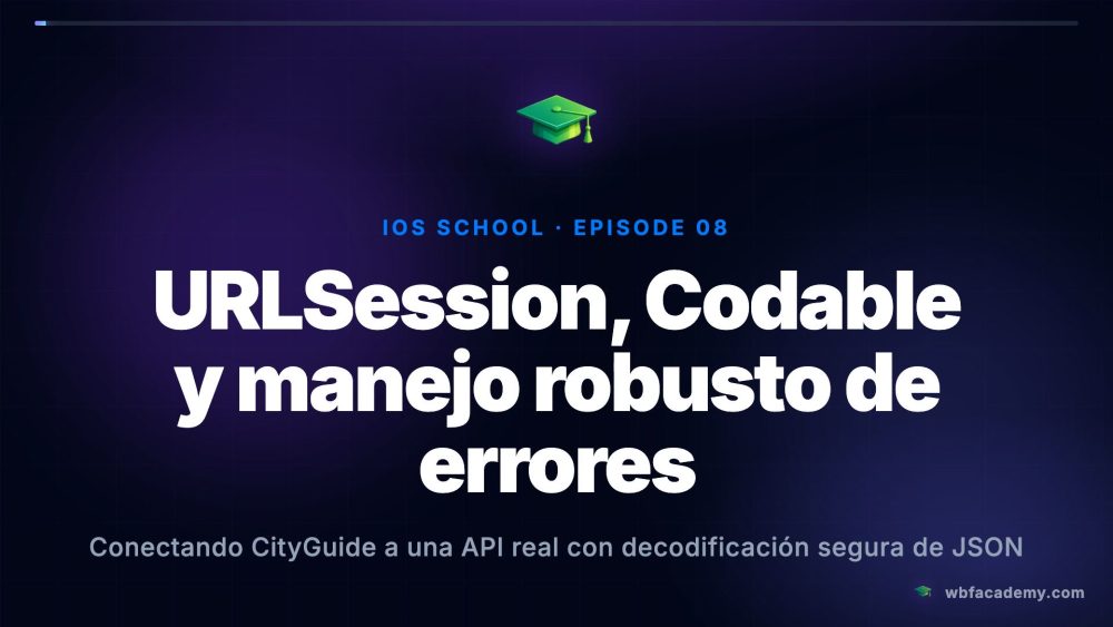 URLSession, Codable y manejo robusto de errores