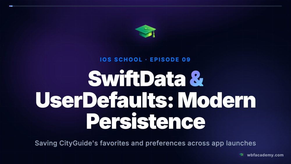 SwiftData & UserDefaults: Modern Persistence