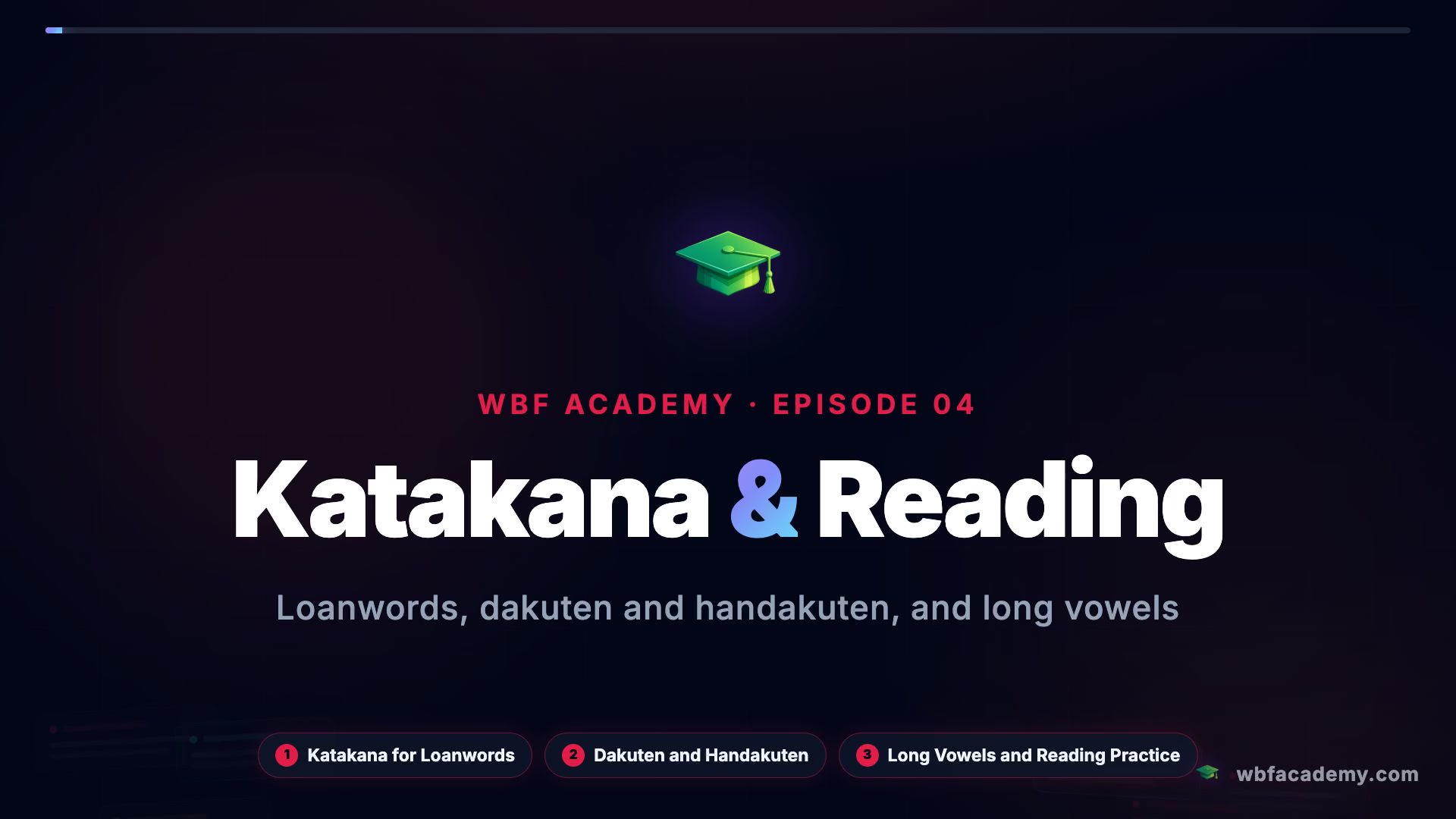 Katakana & Reading