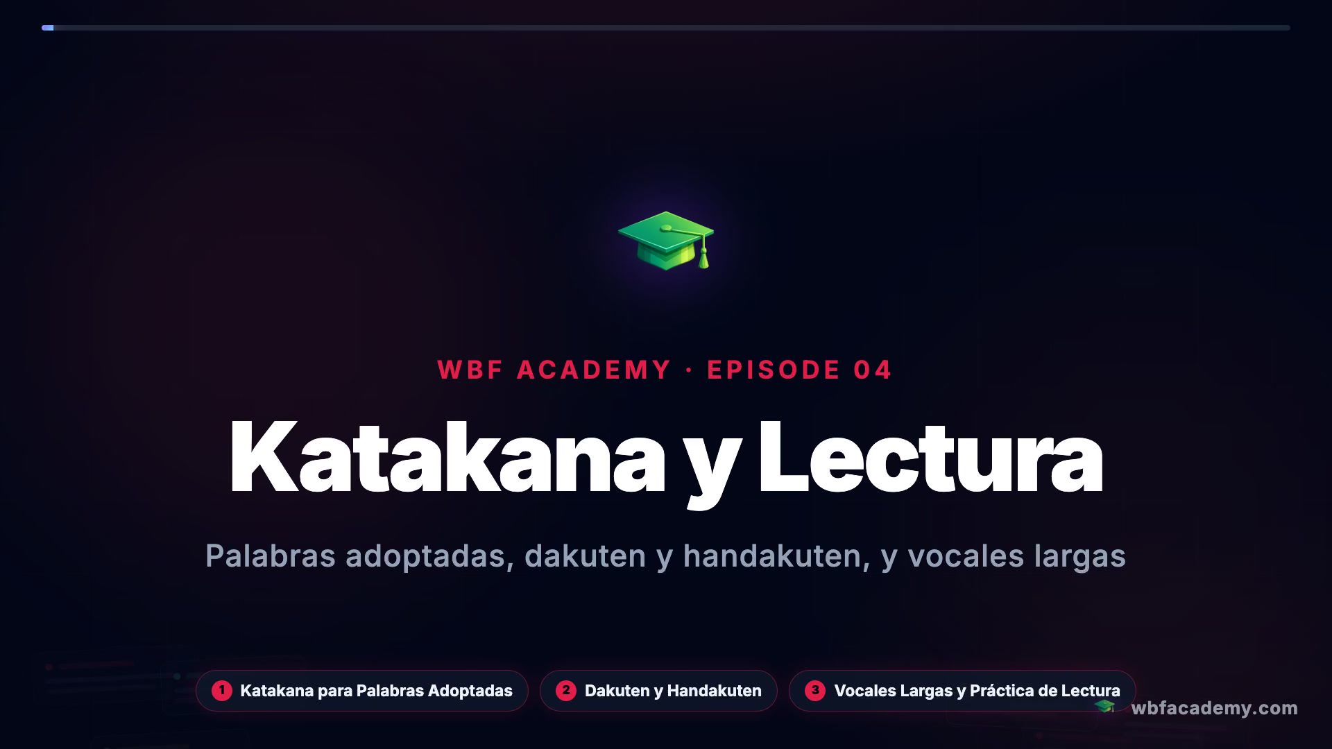 Katakana y Lectura