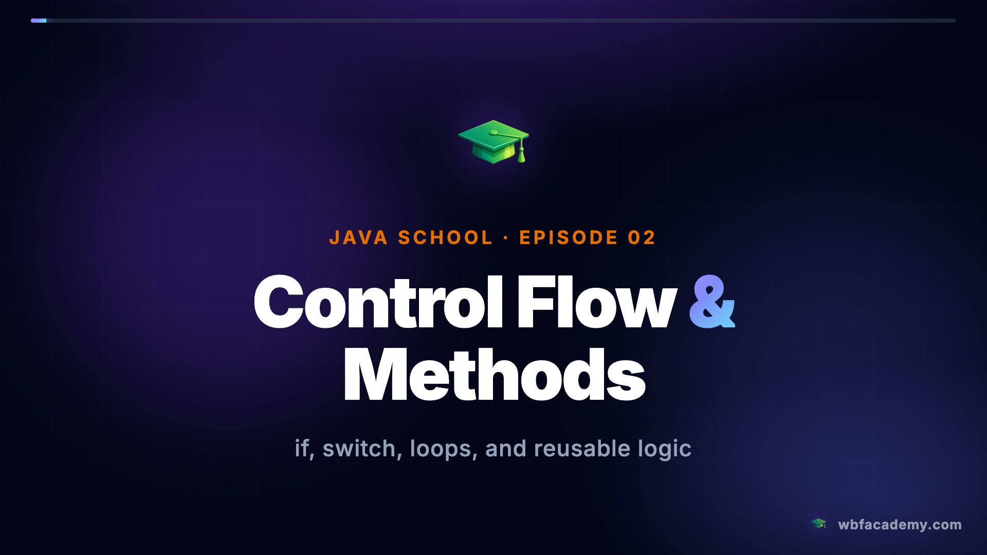 Control Flow & Methods