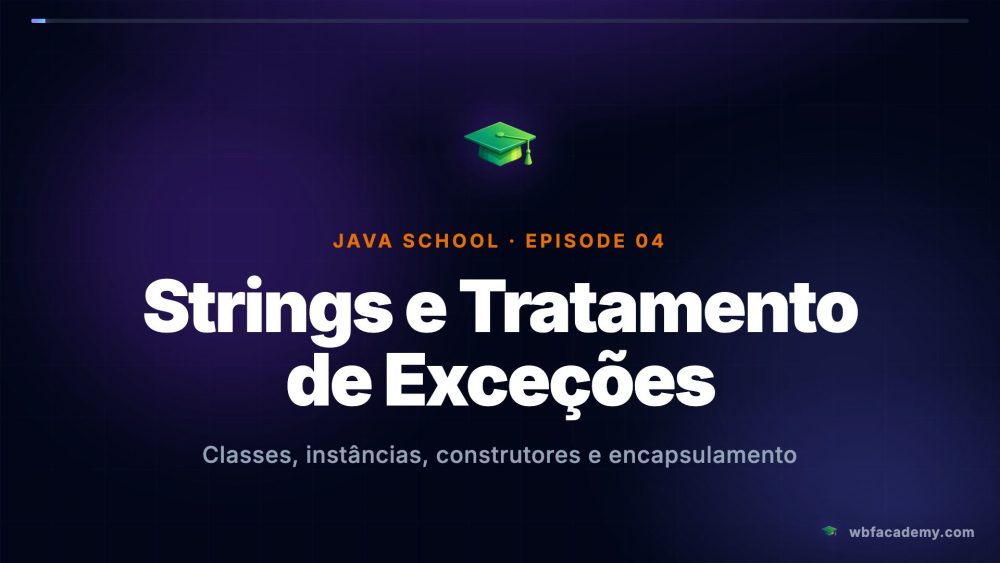 Strings e Tratamento de Exceções
