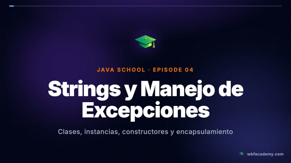 Strings y Manejo de Excepciones