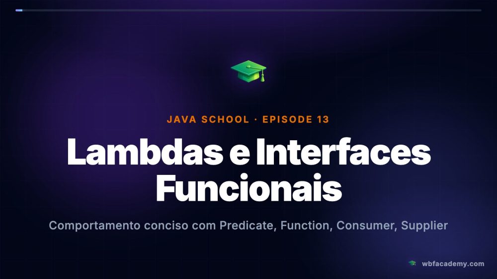 Lambdas e Interfaces Funcionais