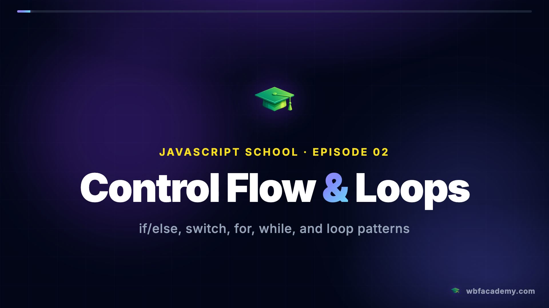 Control Flow & Loops