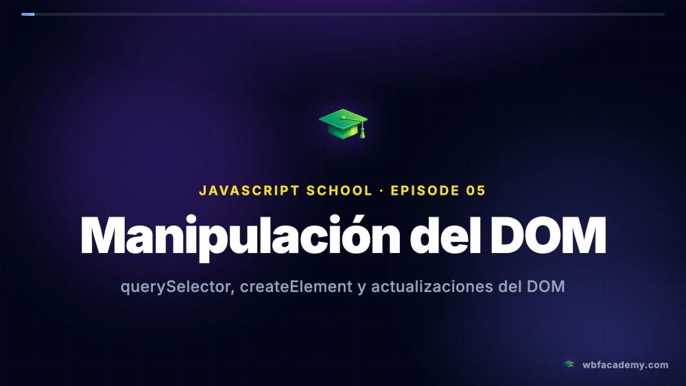 Manipulación del DOM