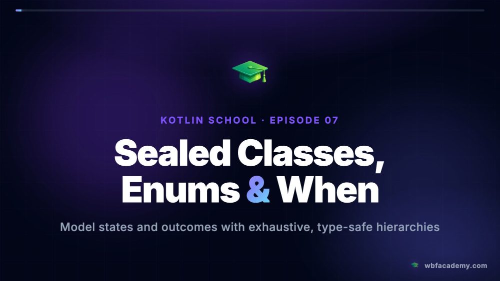 Sealed Classes, Enums & When