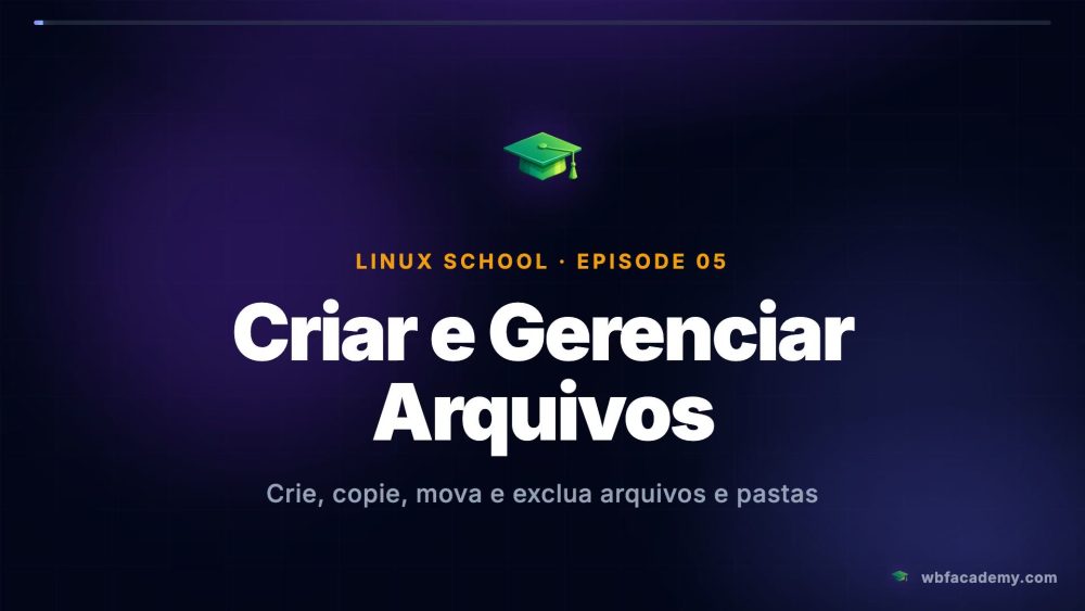 Criar e Gerenciar Arquivos