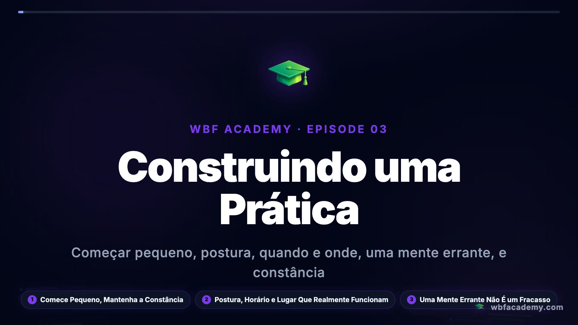 Construindo uma Prática