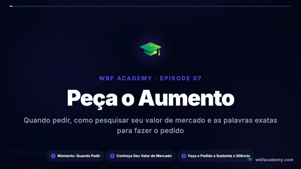 Peça o Aumento