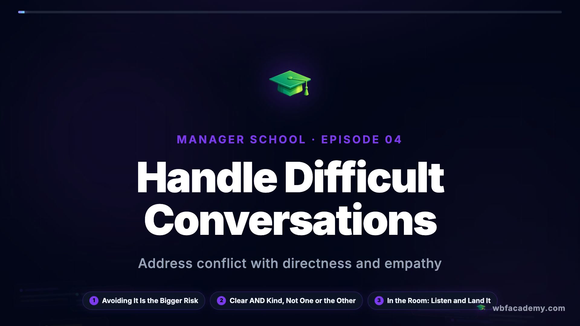 Handle Difficult Conversations