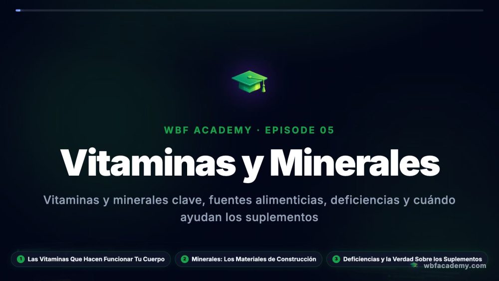 Vitaminas y Minerales