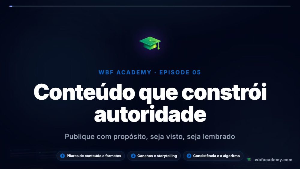 Conteúdo que constrói autoridade