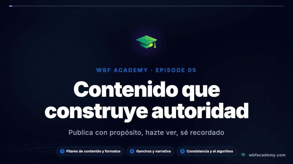 Contenido que construye autoridad