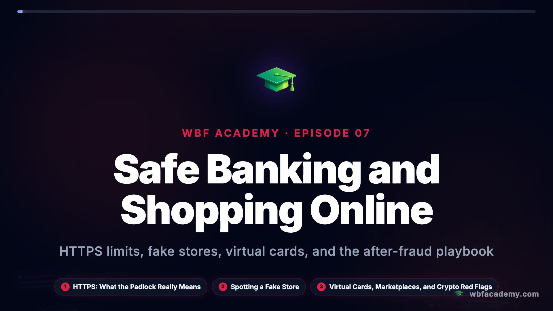 Safe Banking and Shopping Online