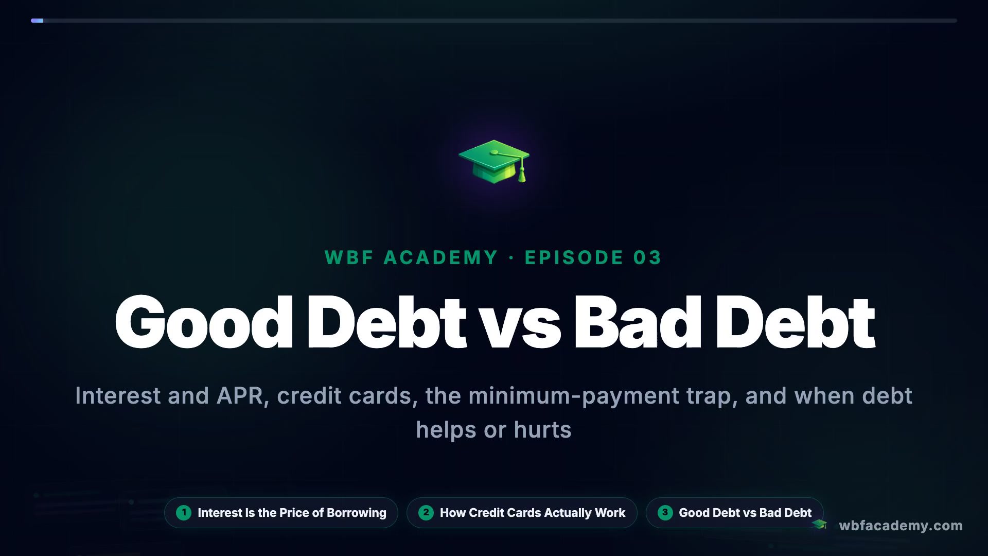 Good Debt vs Bad Debt
