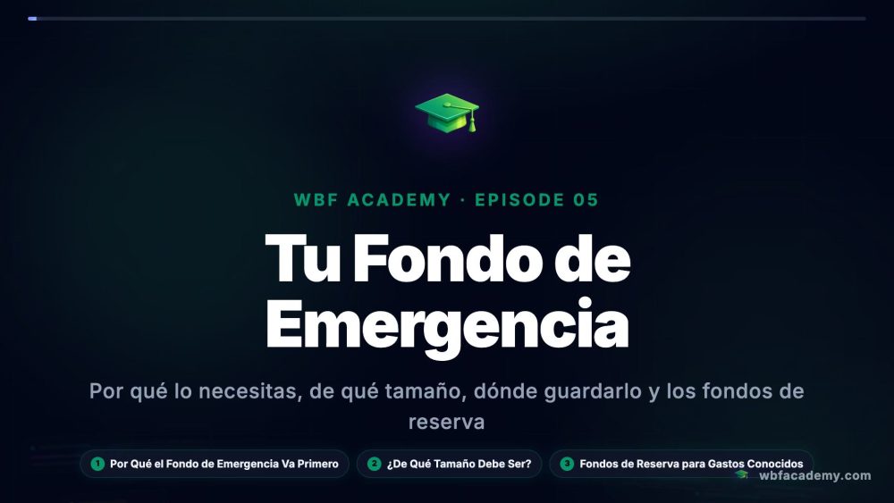 Tu Fondo de Emergencia