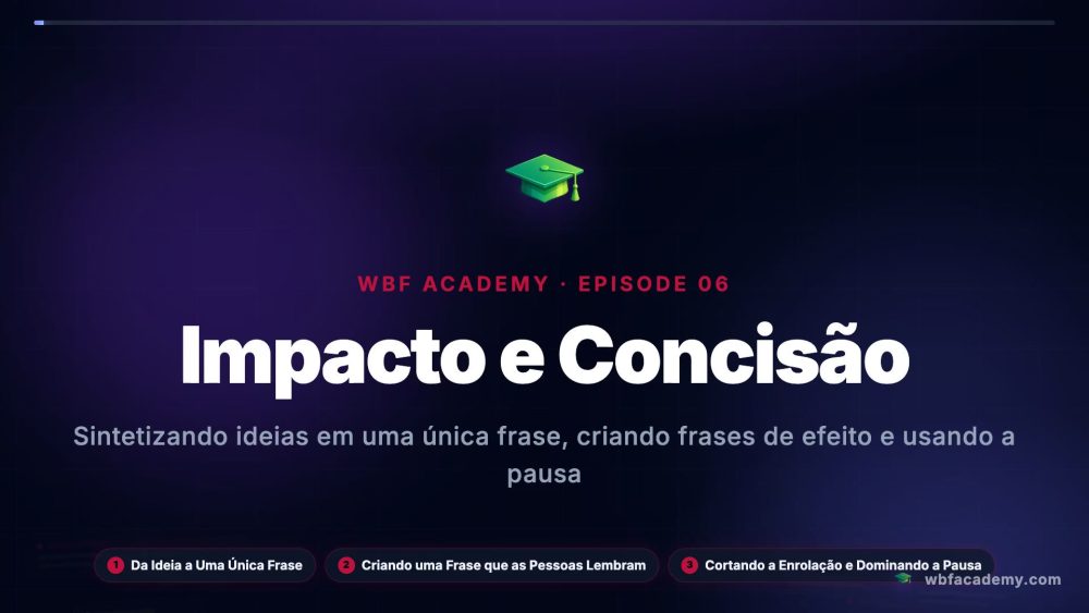 Impacto e Concisão