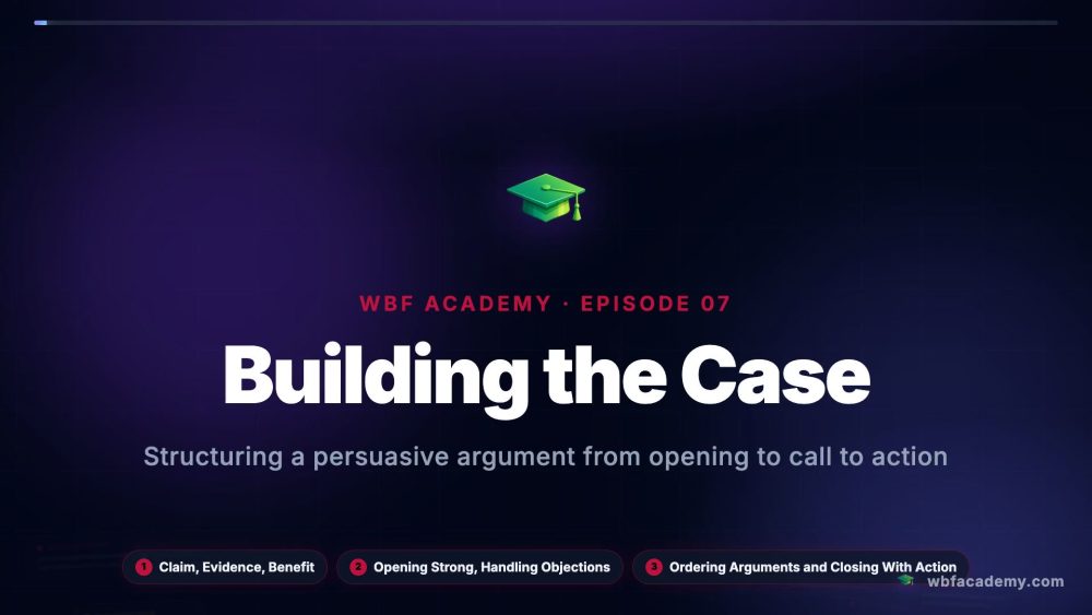 Building the Case