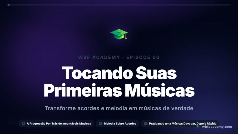 Tocando Suas Primeiras Músicas