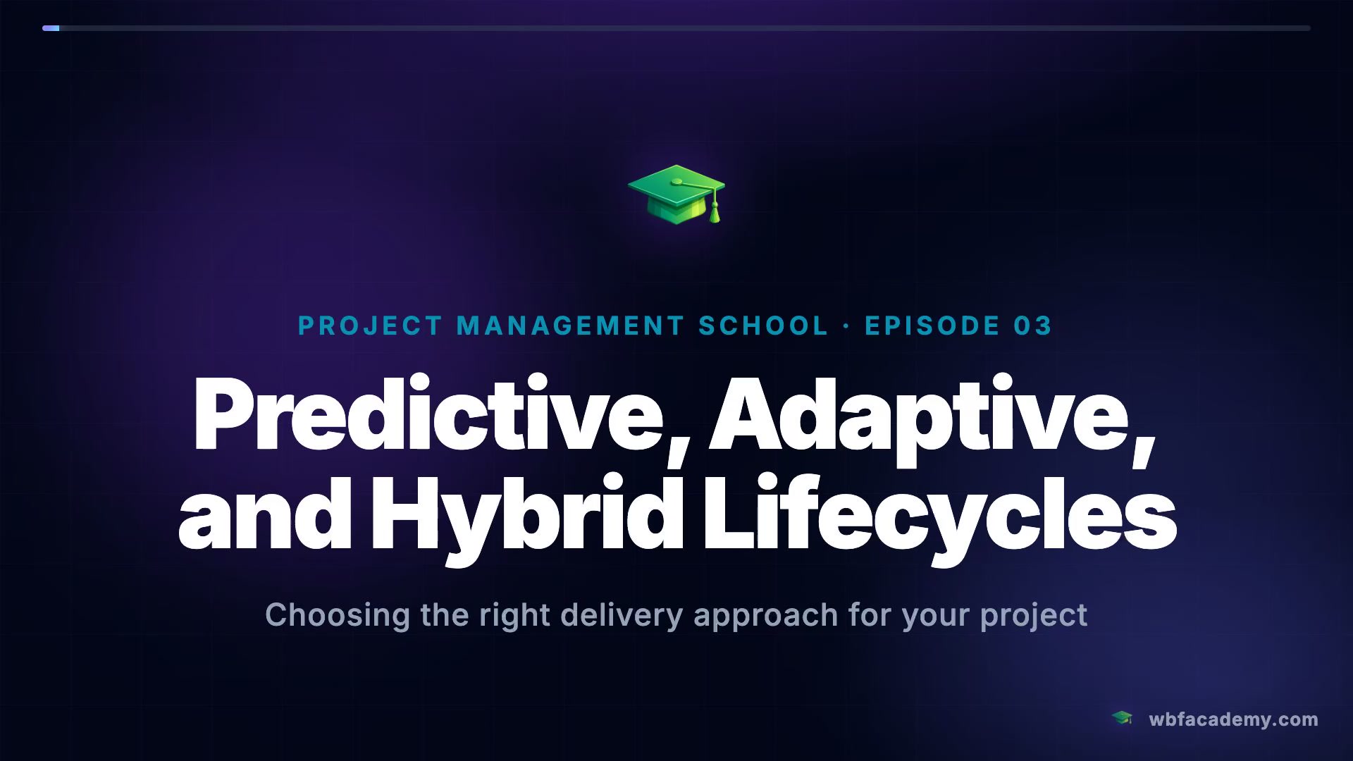 Predictive, Adaptive, and Hybrid Lifecycles