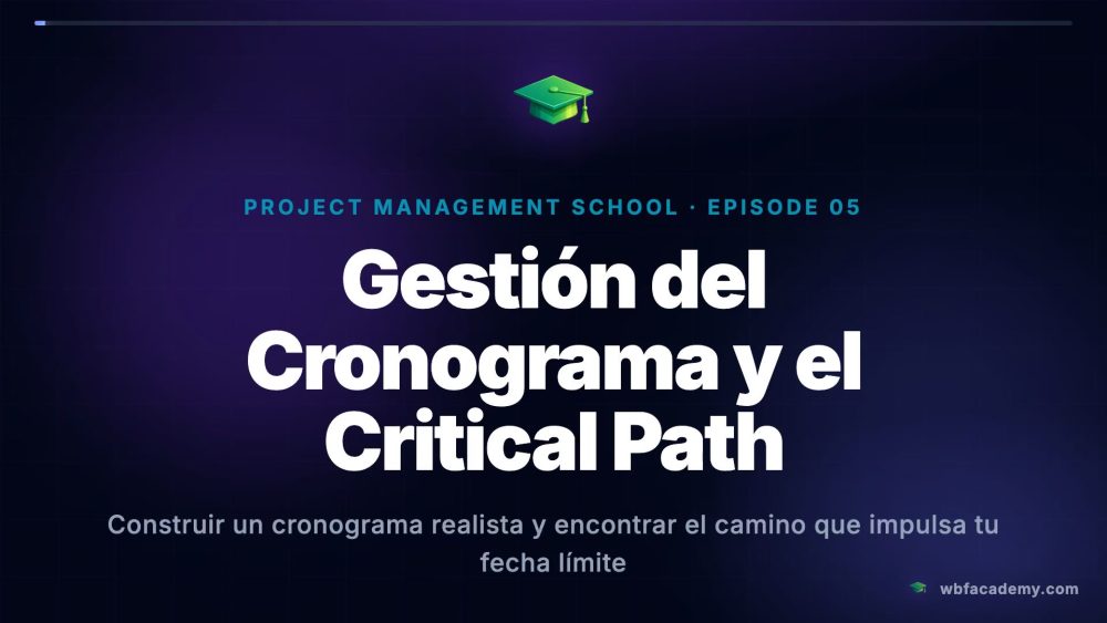 Gestión del Cronograma y el Critical Path