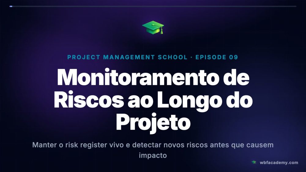 Monitoramento de Riscos ao Longo do Projeto