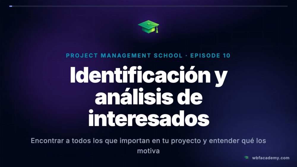 Identificación y análisis de interesados