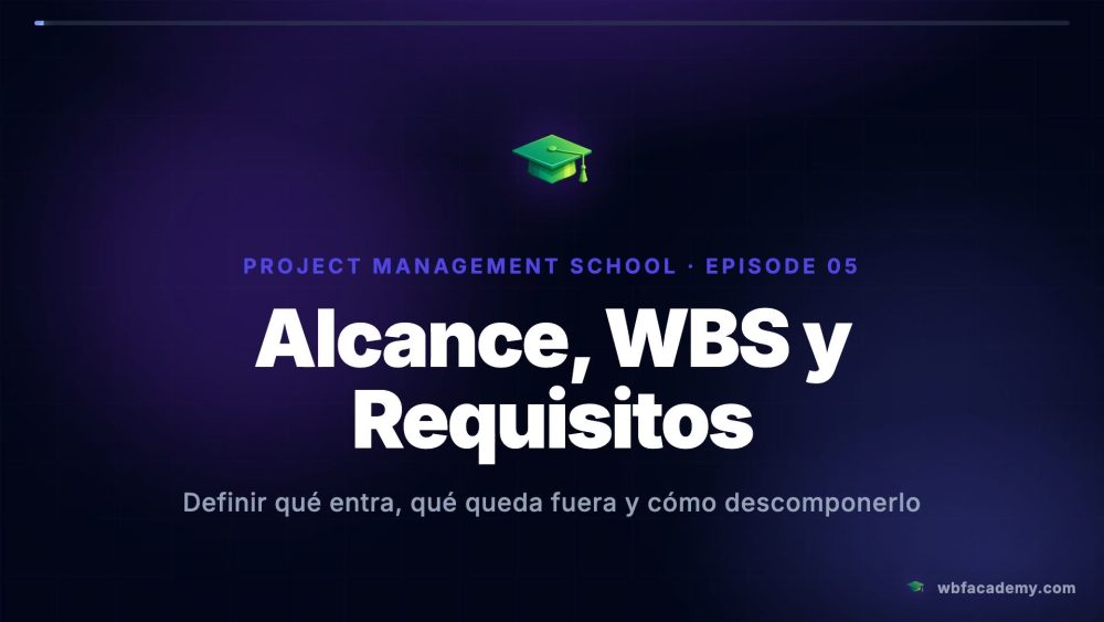 Alcance, WBS y Requisitos