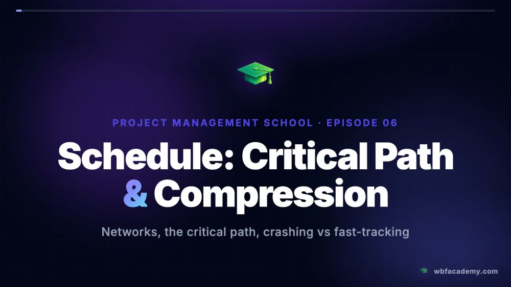 Schedule: Critical Path & Compression