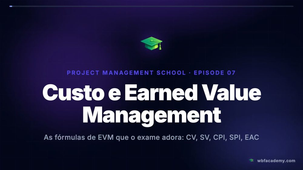 Custo e Earned Value Management