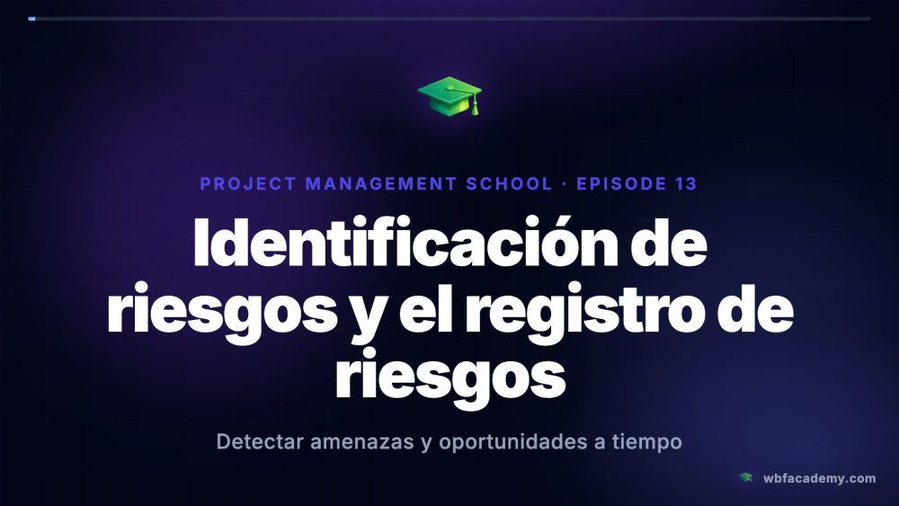 Identificación de riesgos y el registro de riesgos