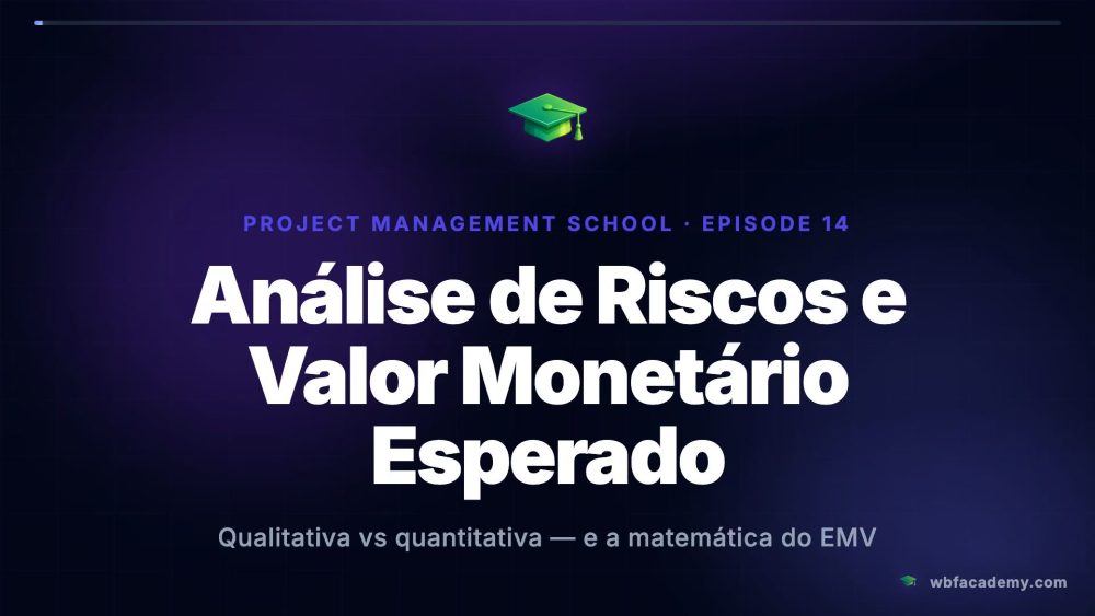 Análise de Riscos e Valor Monetário Esperado