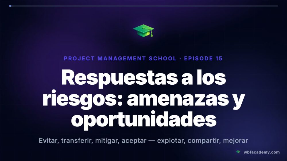 Respuestas a los riesgos: amenazas y oportunidades
