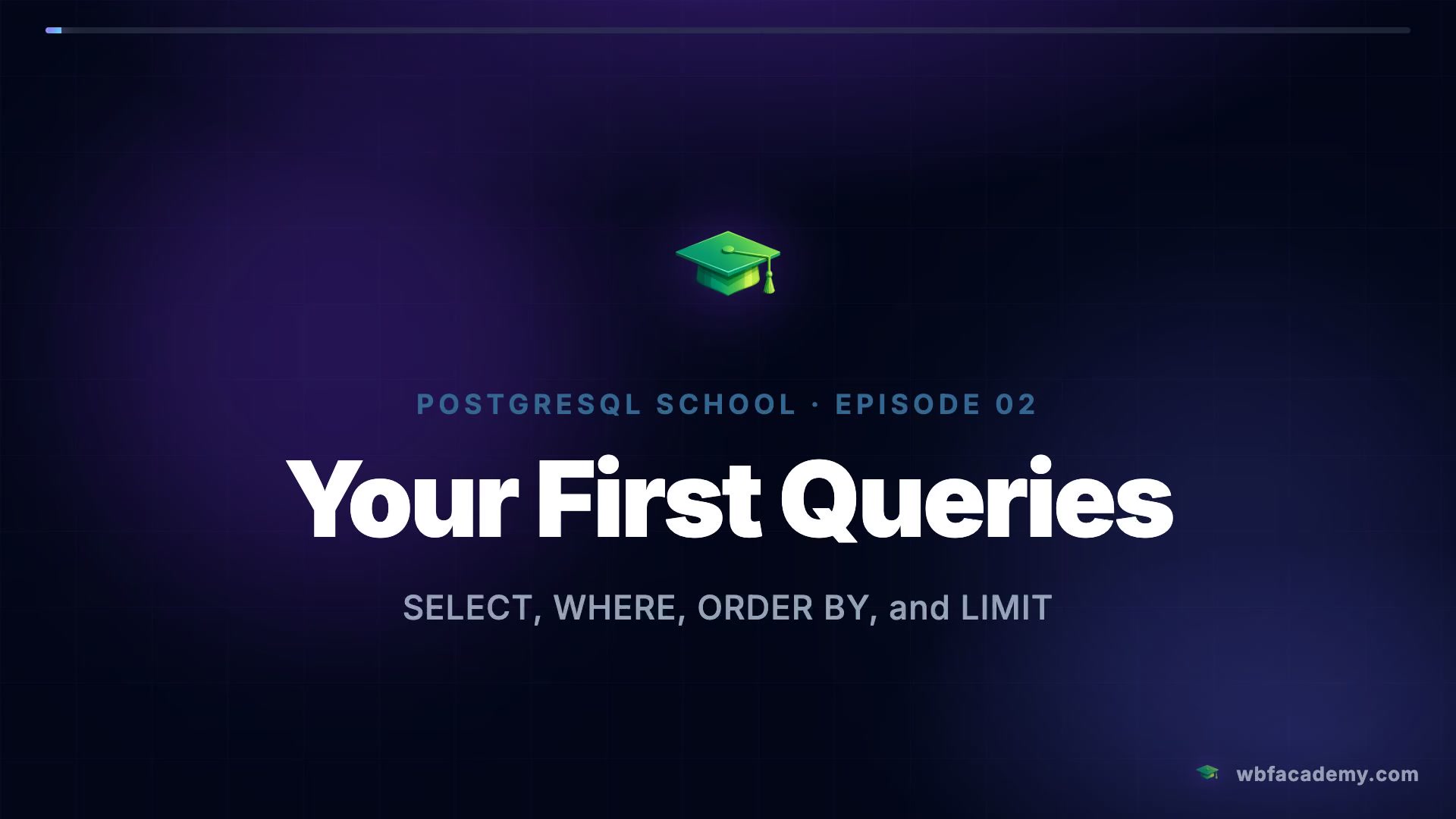 Your First Queries