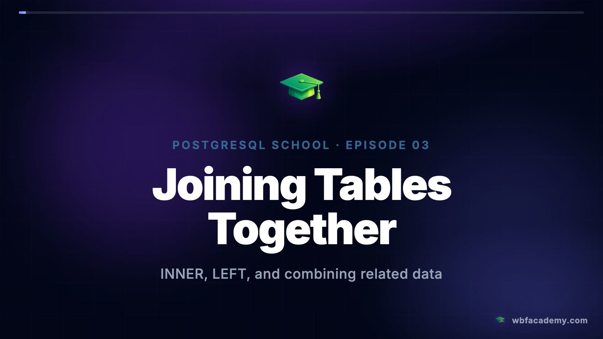 Joining Tables Together