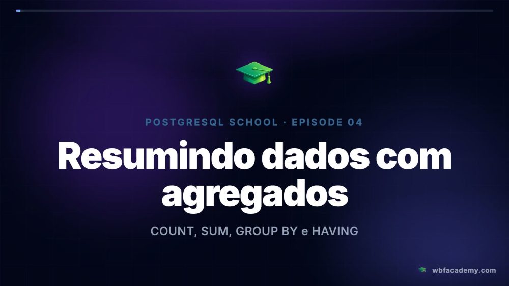Resumindo dados com agregados