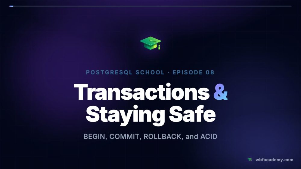 Transactions & Staying Safe