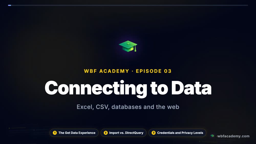 Connecting to Data