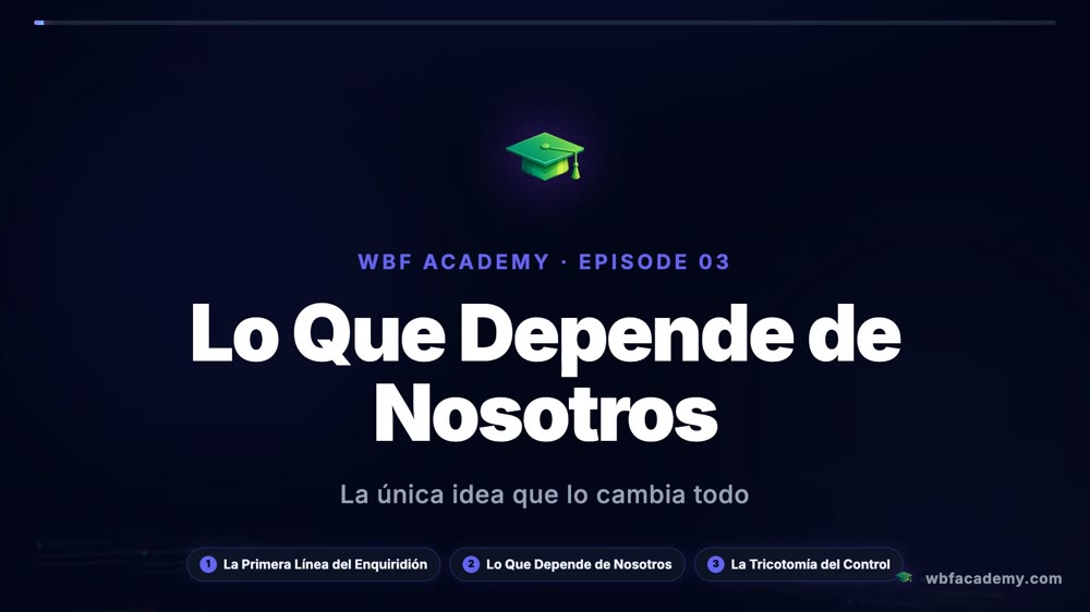 Lo Que Depende de Nosotros