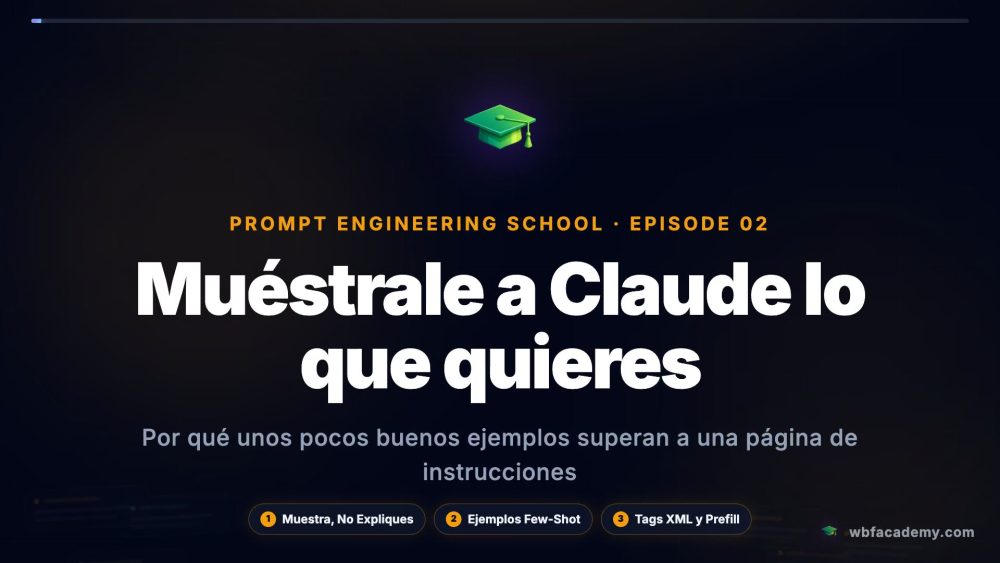 Muéstrale a Claude lo que quieres
